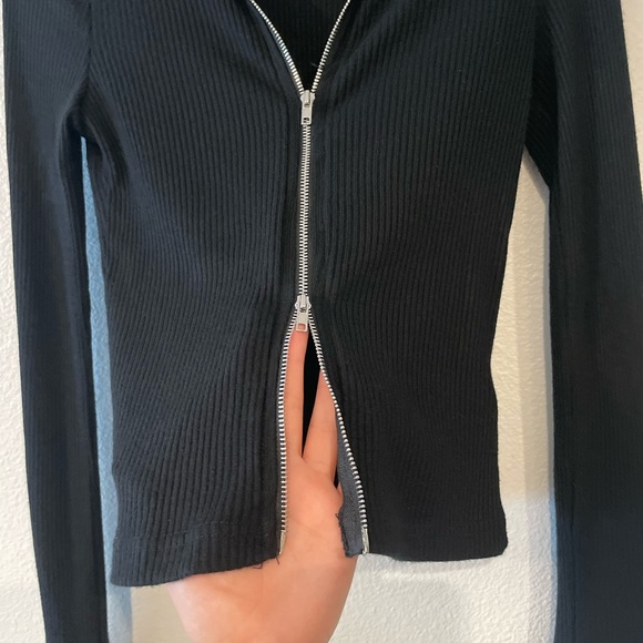 NWOT Adika Dasio Furry Detail Cardigain - Picture 7 of 11